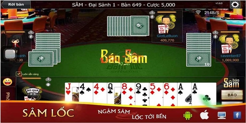 Game bài đổi thưởng Sâm Lốc