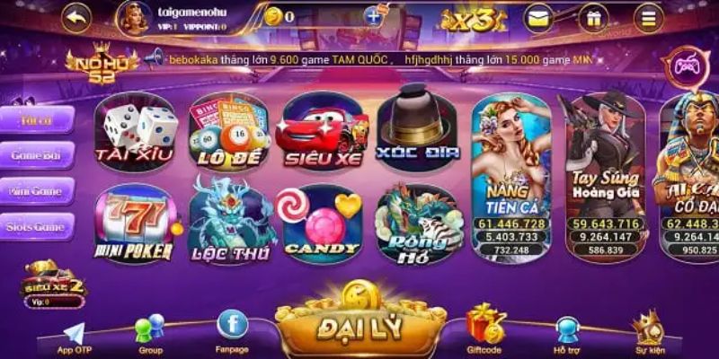 Khám phá những ưu điểm của cổng game nổ hũ 52